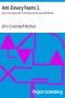 [Gutenberg 9577] • Anti-Slavery Poems 3. / Part 3 From Volume III of The Works of John Greenleaf Whittier